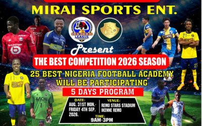 Samurai League 2026: Mirai Sports Entertainment Announces Date, Venue